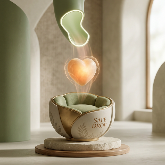 Safe Drop Feature Illustration